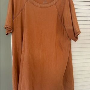 Aerie Orange Short Sleeve Tee